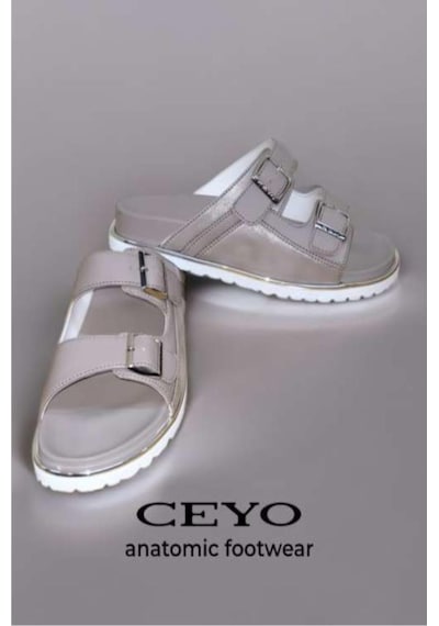 Ceyo 9988-8 Anatomik Taban Kadın Terlik Vizon 36-40 Vizon