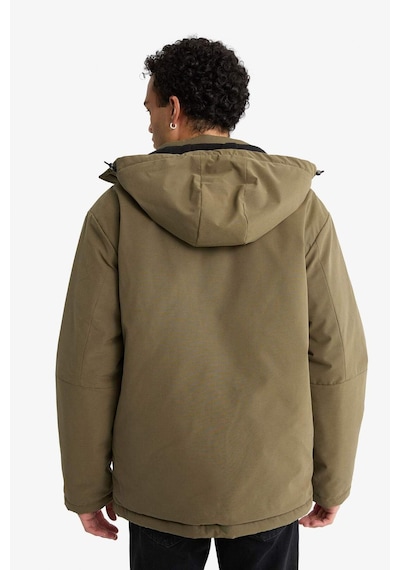 Defacto Su Geçirmez Slim Fit Kapüşonlu Mont F5690ax25wnkh260 Haki-kh260