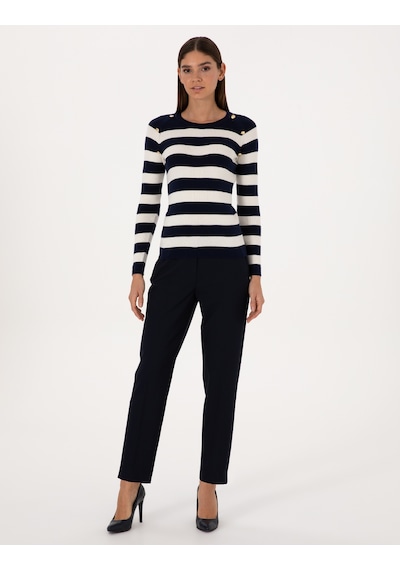 Pierre Cardin Kadın Lacivert Pantolon 50309860-vr033 Lacivert