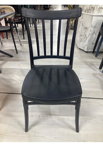 Vıolet Model Siyah Renkli 6'lı Plastik Sandalye
