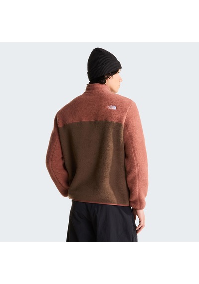 The North Face M Yumıorı 1/4 Zıp Erkek Sweatshirt Nf0a883suh01 Kahverengi