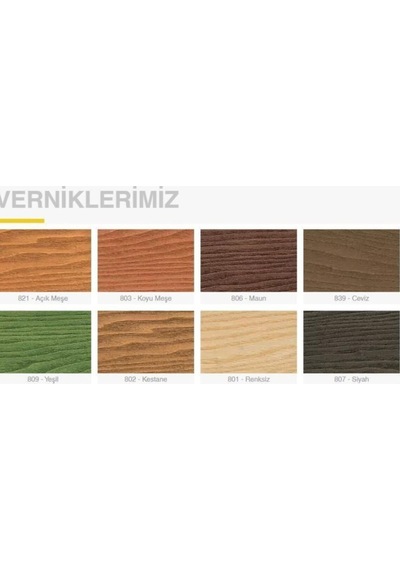 Gen Ahşap Verniği Açık Meşe 2,5Kg