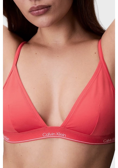 Calvin Klein Logolu Üçgen Bikini Üst Lv00q61208xkp Bikini Üstü Lv00q61208 Xkp-16347 Fuşya