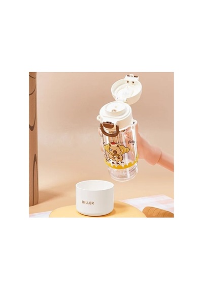 2 Adet Diller Tritan Matara 700 Ml Boyun Askılı D2560 Diğer
