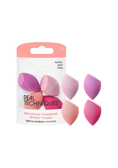 Lexroo 4 Mini Miracle Complexion Sponges - 4 Lü Makyaj Süngeri 1 Paket 1 X 1 Adet