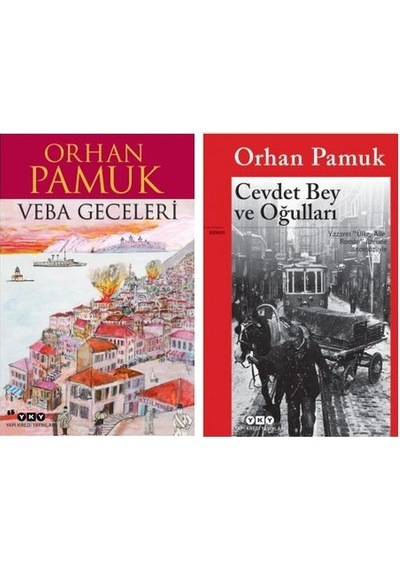 Orhan Pamuk 2 Kitap Set - Veba Geceleri - Cevdet Bey Ve Oğulları