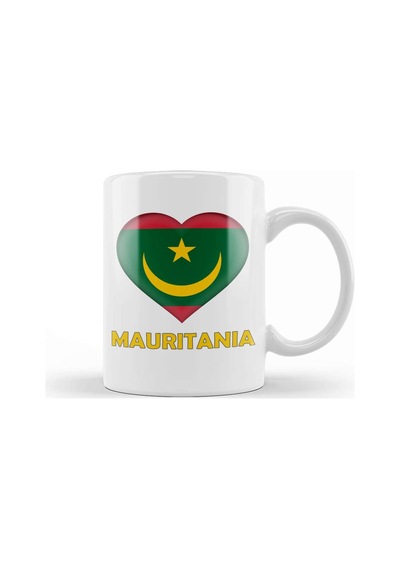 Mauritania 01 Kupa Bardak Porselen Karışık