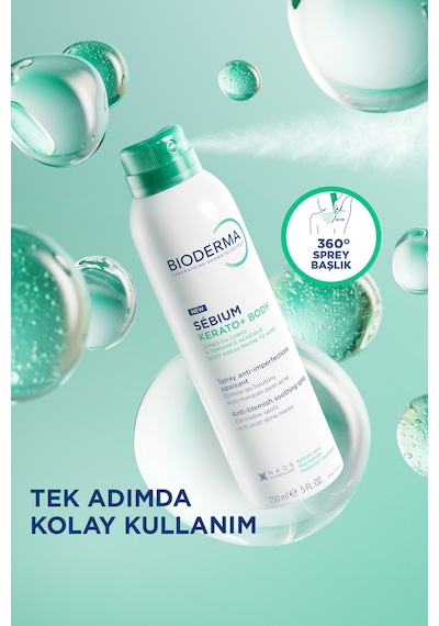 Bioderma Sebium Kerato Body Vücut Aknesi Karşıtı Sprey 150 Ml