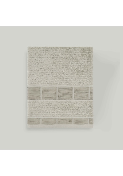 Linens Tera Pamuk 50x85 Cm Yüz Havlusu Taş 450 G/m²