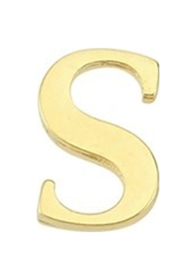 Goldkupe 14 Ayar Altın S Harf Küpe 0,41 Gr-1377