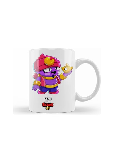 Brawl Stars Gene Kupa Bardak Porselen No28221 Karışık