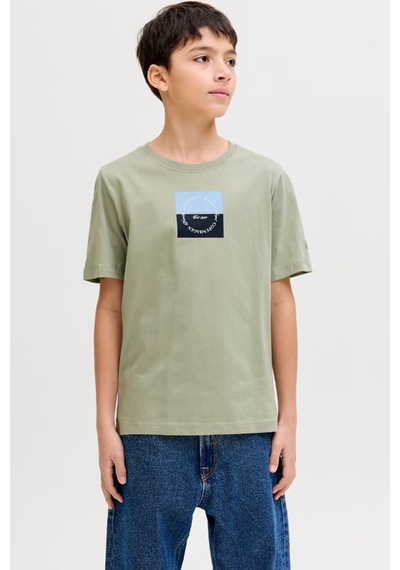 Jack & Jones Jorcatskills Çocuk Tişört YESIL