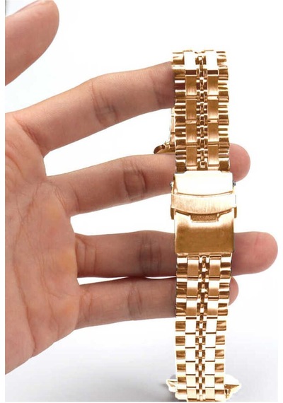 Watch 7 41mm Uyumlu Krd-54 Metal Zore Kordon Siyah