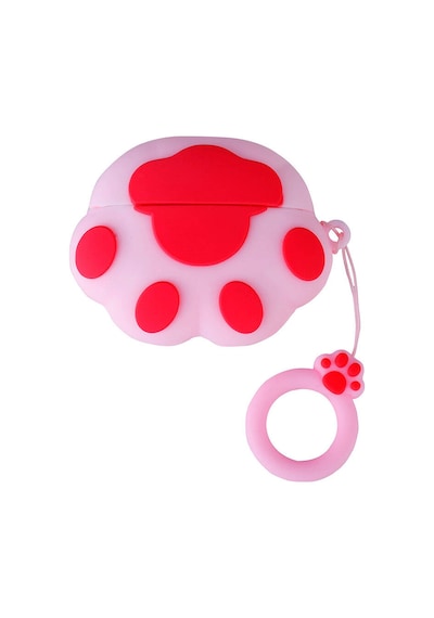 Mobilefix Apple Uyumlu AirPods Pro 2 Tpu Kabartma Figürlü İpli Airbag 37 Silikon Kılıf-no33 No33