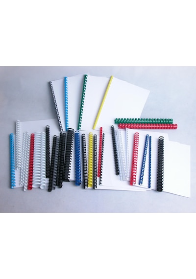 Lamiess 18 Mm Plastik Spiral Siyah 100'Lü