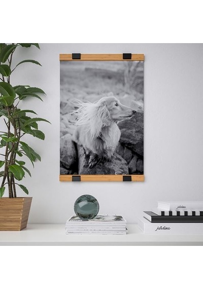 Ikea Vısbäck Poster Askısı, Bambu, 40 Cm