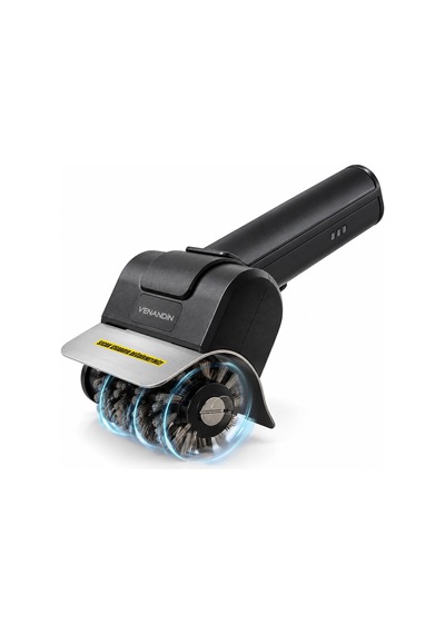Rc-4ba Grillo Şarjlı Elektrikli Barbekü Ve Izgara Temizleme Fırçası, 7,4w, Paslanmaz Çelik, Type-c - Siyah