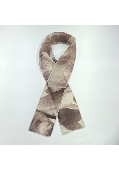 Tedz Collection Paredora Taş Desenli Kahve Hippi Fular Çok Renkli