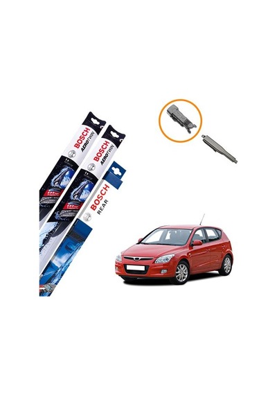 Hyundai İ30 Muz Silecek Takımı Ön Arka Bosch Aerotwin 2007-2010