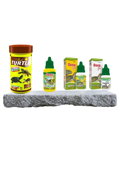 Purecanpati Kaplumbağa Bakım Ve Mix Yem Seti Vitamin Kabuk Ve Su Düzenleyici