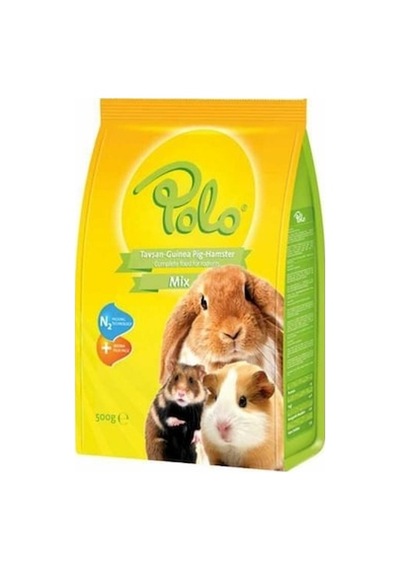 Polo Mix Kemirgen Yemi Tavşan Yemi 500 Gr