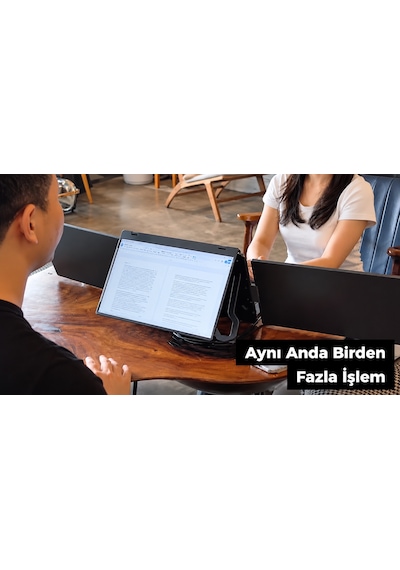 Peaq Pmo P150-ftb 15.6'' Full Hd 60 Hz Ips Üçlü Taşınabilir Laptop Monitörü