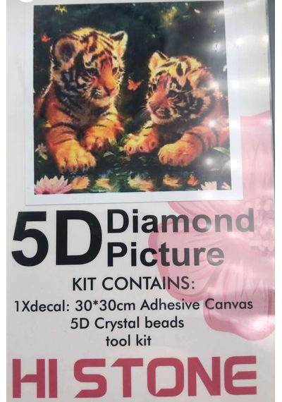 30x30 Kaplan Bebekler 5d Diamond Painting Dıy Tablo