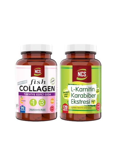 Ncs Collagen Tip 1 Tip 3 Balık Kolajeni Cla 90 Tablet L Karnitin