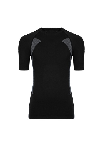 Thermoform Extreme Erkek Pp Seamless Termal Tişört Siyah Renkli