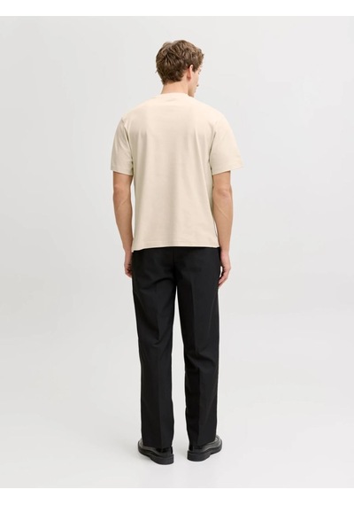 Jprblaowen Ss Brandıng Tee Sn Erkek T-shirt 12292397 Bej
