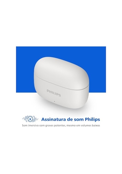 Tws Kablosuz Bluetooth Kulaklık, Mikrofonlu, Bar Tasarımlı, Ipx4 Ve 24 Saatlik Toplam Güç Kaynağı, Beyaz Tat1109wt/00