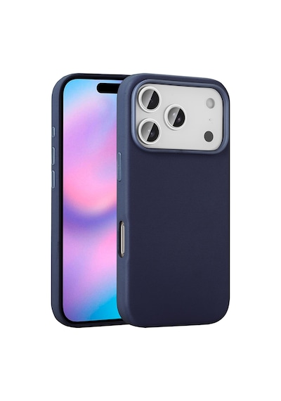 Teleplus Apple Uyumlu iPhone 17 Pro Max Kılıf Msafe Şarj Özellikli Pu Deri Kupra Kapak