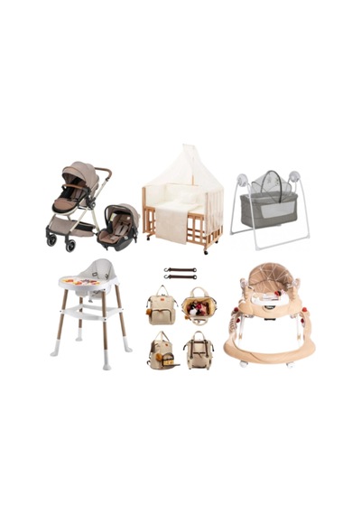 Ahşap Anne Yanı Beşik + Bebek Arabası + Puset + Otomatik Beşik + Yürüteç + Mama Sandalyesi + Çanta Gold/kahve Gold/kahve Ahşap Anne Yanı Beşik + Bebek Arabası + Puset + Otomatik Beşik + Yürüteç + Mama Sandalyesi + Çanta Gold/kahve Gold/kahve