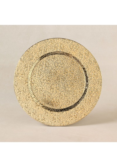 Karaca Home New Year Yılbaşı Snow Supla Gold 33 Cm Gold