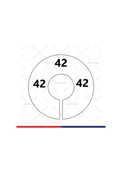 Arka / Ön Baskılı Depo-Stok Beden AYRACI (42)