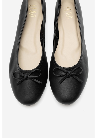 Luvishoes Cilt Kadın Babet Siyah