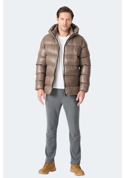 Slazenger Hoot Erkek Kahve Mont & Kaban Kahve