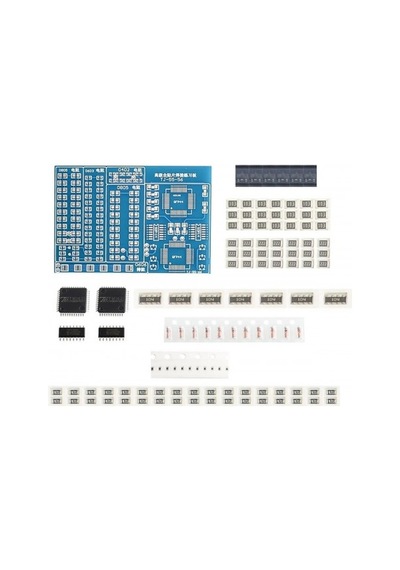 Smt Elektronik Eğitim Kiti Deney Pratikleme Kartı Qfp44 Sop16 040