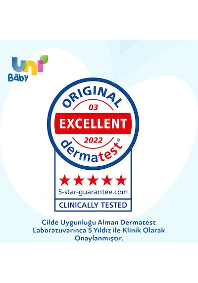 Uni Baby Bebek Saç ve Vücut Şampuanı 3 x 700 ML