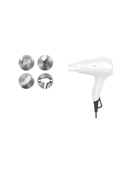 Braun Satin Hair 1 Hd180 Ultra Hafif Saç Kurutma Fön Makinesi
