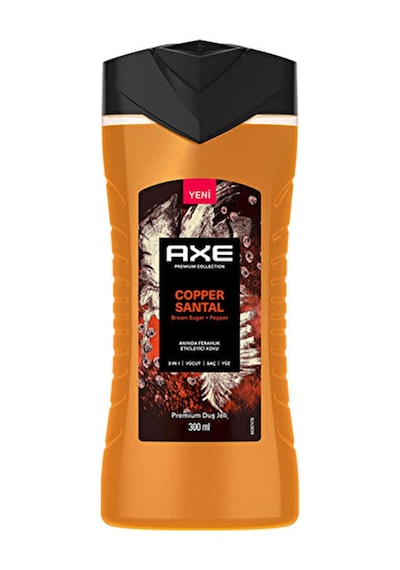 2 Adet Axe Duş Jeli 3in1 Copper Santal 300 Ml Diğer