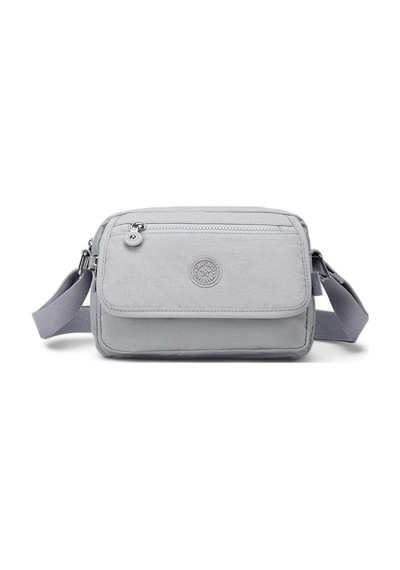 Smart Bags Krinkıl Açık Gri Kadın Çapraz Askılı Çanta Smb3166 Açık Gri