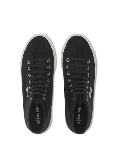 Superga 2708 Hi Top Kadın Siyah Bilekli Sneaker Siyah-282