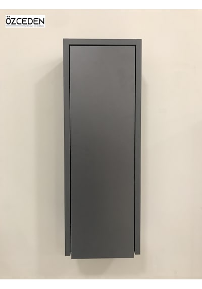 Çok Amaçlı Banyo Mutfak Dolabı 70Cm Mdf Antrasit Gri Mat Renkli (546030482) Antrasit