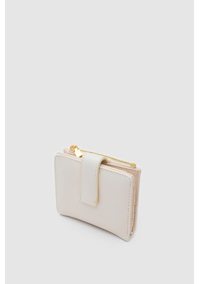Shule Bags Fash Kadın Cüzdan Krem