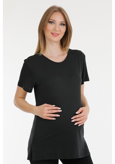 Parlingerie Hamile Tshırt Siyah