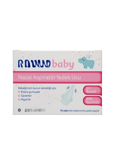 Nazal Aspiratör Yedek Uç 10'lu