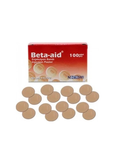 Beta-aid Enjeksiyon Flasteri Nokta Bandı 50 KUTU