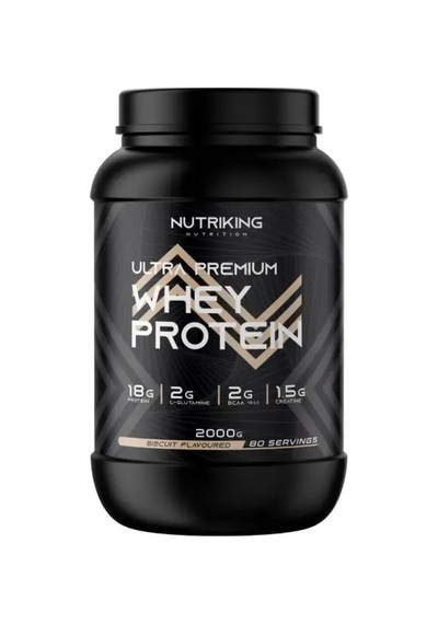 Whey Protein Tozu 2000g 80 Servis Bisküvi Aramalı Karışık