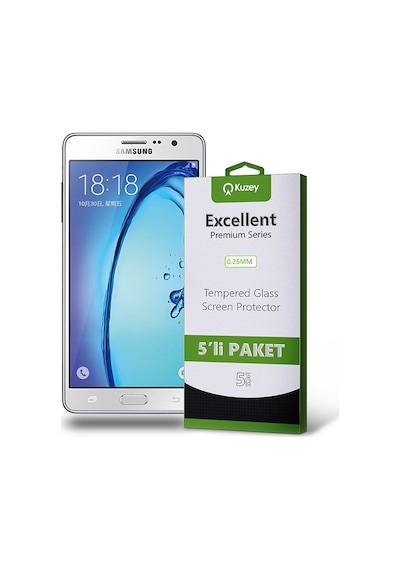 Samsung Uyumlu Galaxy On7 Ekran Koruyucu Cam 5 Adet Ekonomik Paket (541371373) 20 Tl Fark Ile Apple  iPhone Hızlı Şarj Kablosu